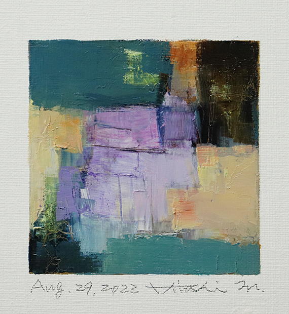 hiroshi matsumoto 9x9 paintings