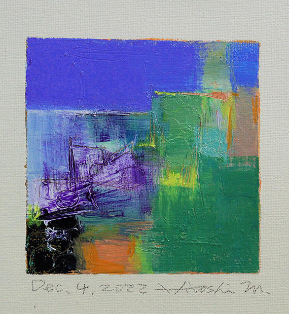 hiroshi matsumoto 9x9 paintings