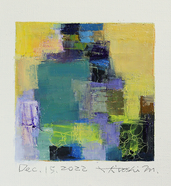 hiroshi matsumoto 9x9 paintings