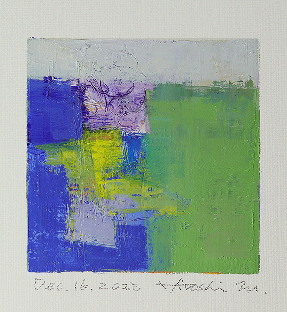 hiroshi matsumoto 9x9 paintings