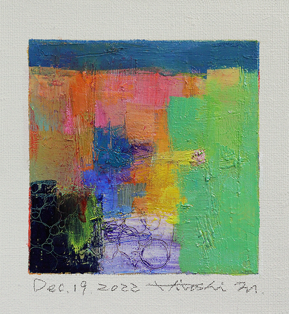 hiroshi matsumoto 9x9 paintings
