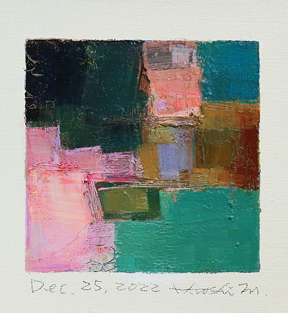 hiroshi matsumoto 9x9 paintings