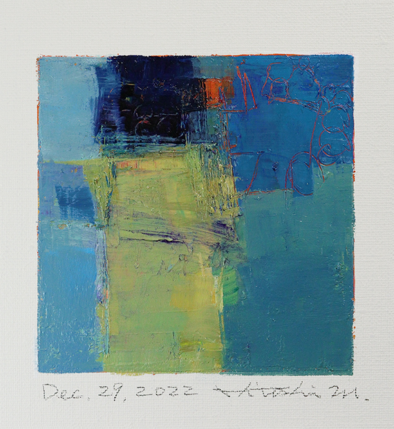hiroshi matsumoto 9x9 paintings