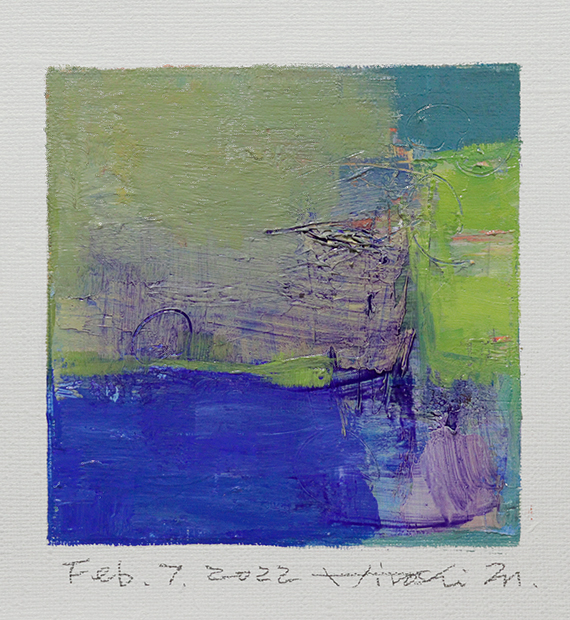 hiroshi matsumoto 9x9 paintings