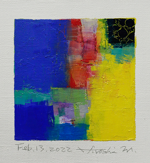 hiroshi matsumoto 9x9 paintings