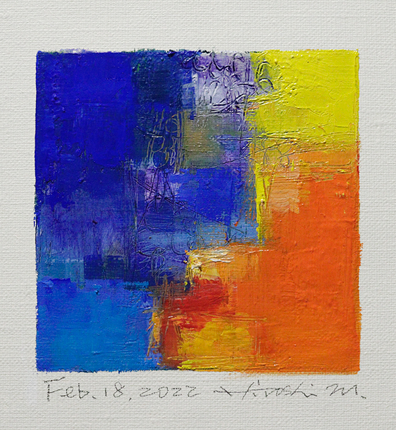 hiroshi matsumoto 9x9 paintings
