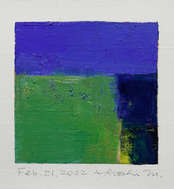 hiroshi matsumoto 9x9 paintings