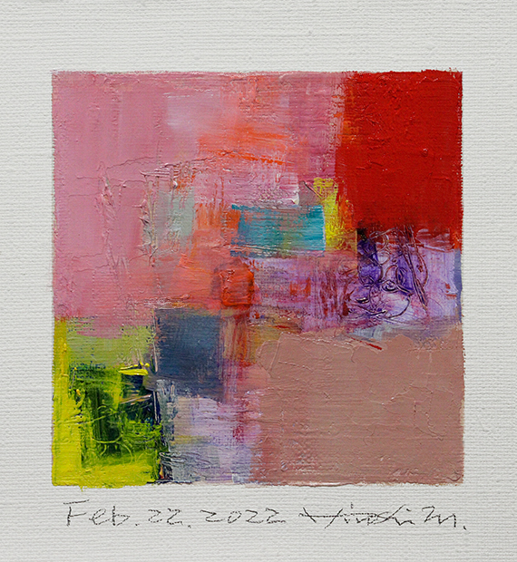 hiroshi matsumoto 9x9 paintings