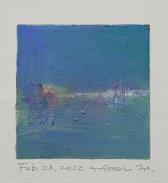 hiroshi matsumoto 9x9 paintings