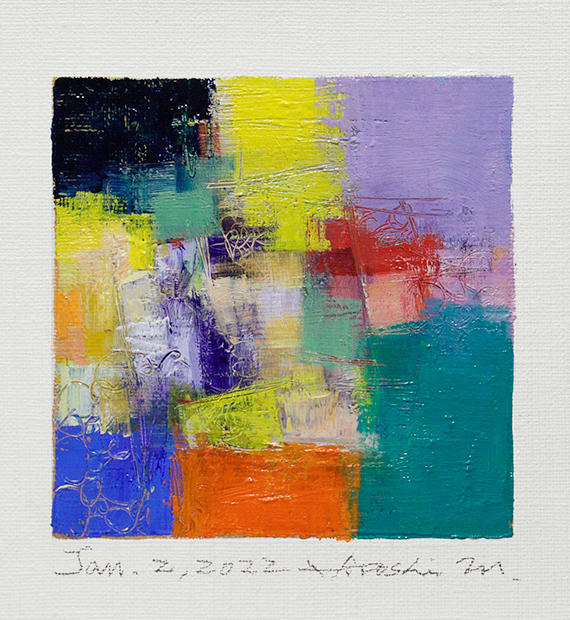 hiroshi matsumoto 9x9 paintings