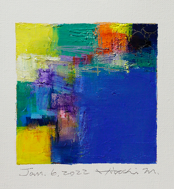 hiroshi matsumoto 9x9 paintings