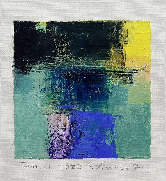 hiroshi matsumoto 9x9 paintings