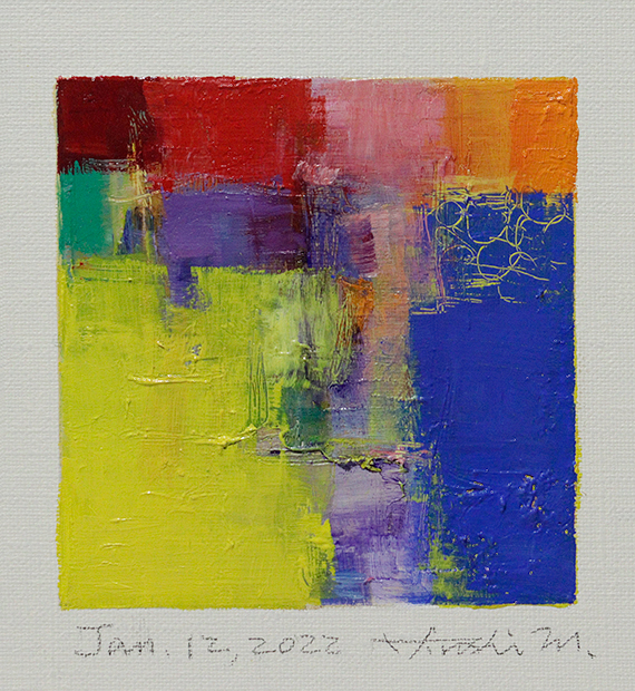 hiroshi matsumoto 9x9 paintings