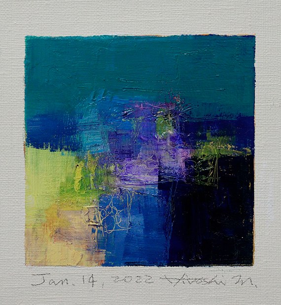 hiroshi matsumoto 9x9 paintings
