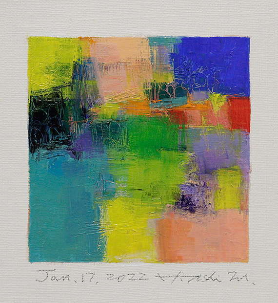 hiroshi matsumoto 9x9 paintings