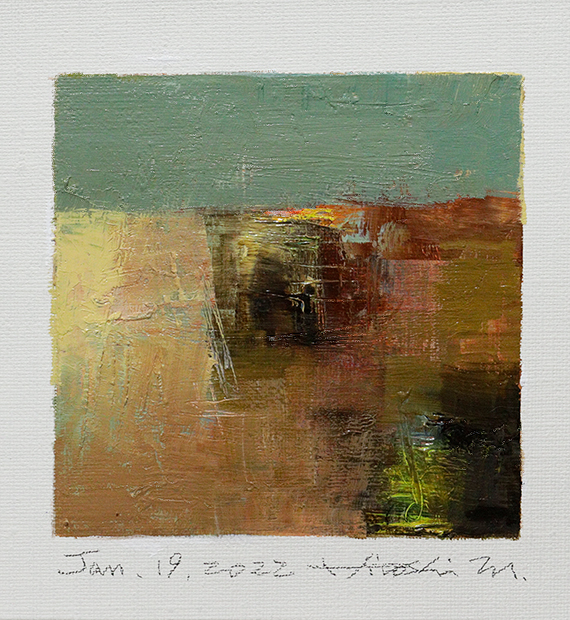 hiroshi matsumoto 9x9 paintings