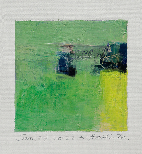 hiroshi matsumoto 9x9 paintings