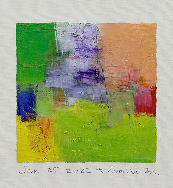 hiroshi matsumoto 9x9 paintings
