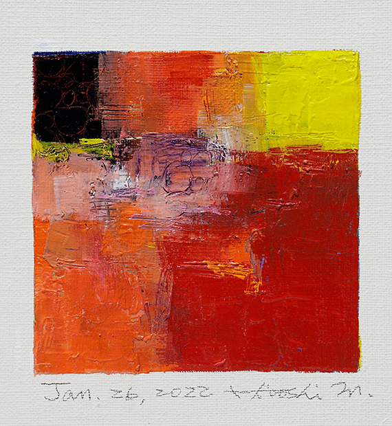 hiroshi matsumoto 9x9 paintings