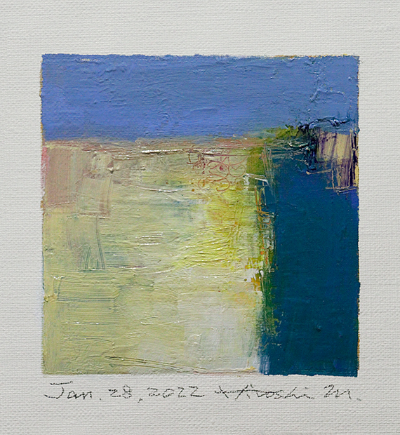 hiroshi matsumoto 9x9 paintings