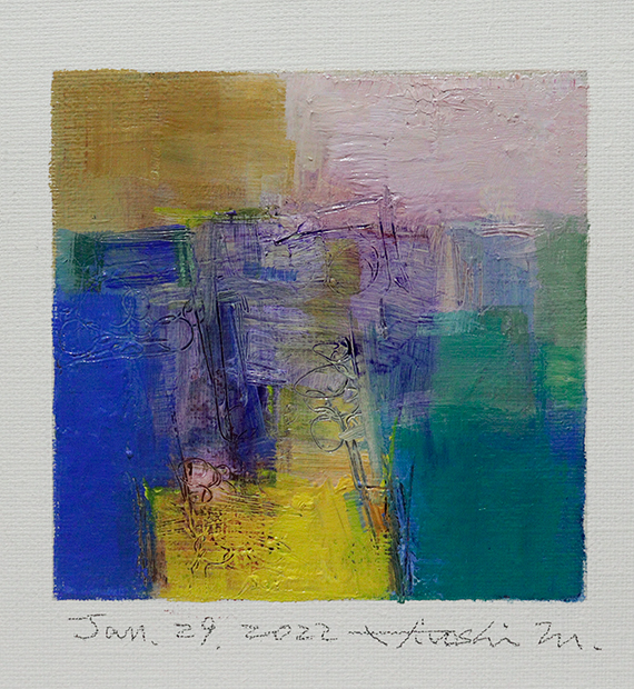 hiroshi matsumoto 9x9 paintings