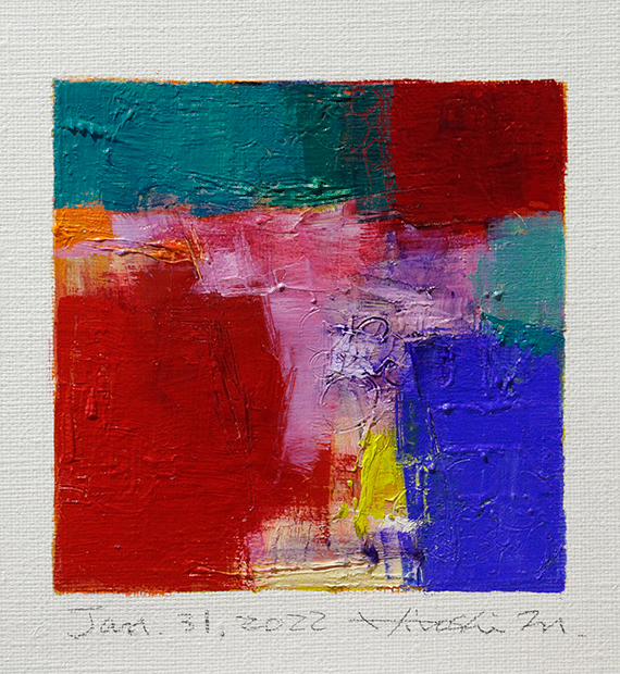 hiroshi matsumoto 9x9 paintings