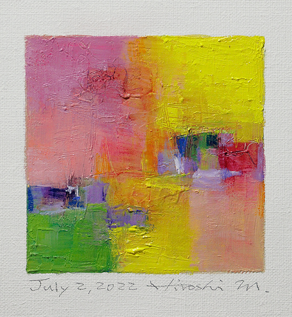 hiroshi matsumoto 9x9 paintings