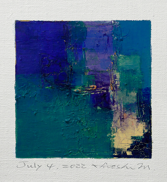 hiroshi matsumoto 9x9 paintings