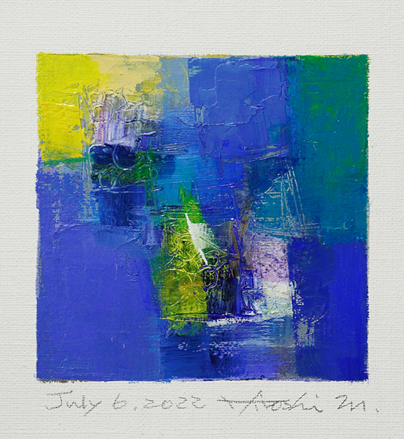 hiroshi matsumoto 9x9 paintings