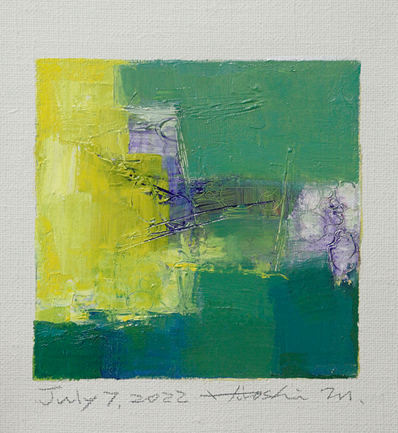 hiroshi matsumoto 9x9 paintings