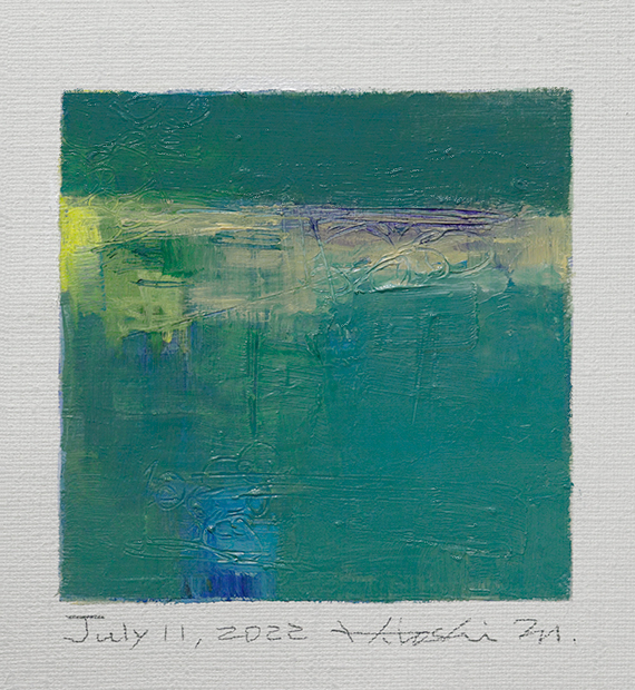 hiroshi matsumoto 9x9 paintings