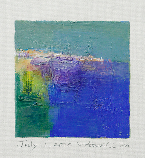 hiroshi matsumoto 9x9 paintings