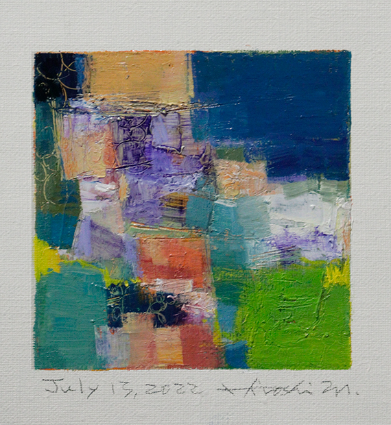 hiroshi matsumoto 9x9 paintings