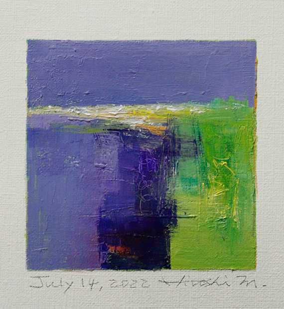 hiroshi matsumoto 9x9 paintings