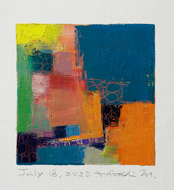 hiroshi matsumoto 9x9 paintings