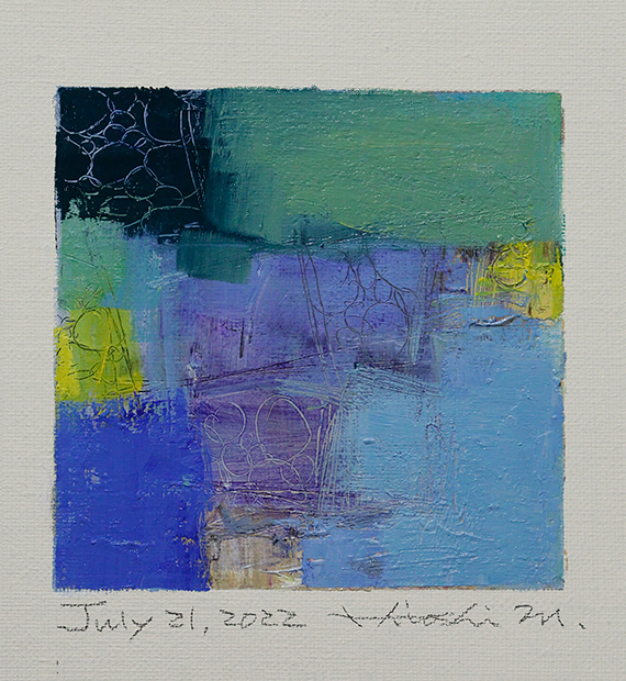 hiroshi matsumoto 9x9 paintings