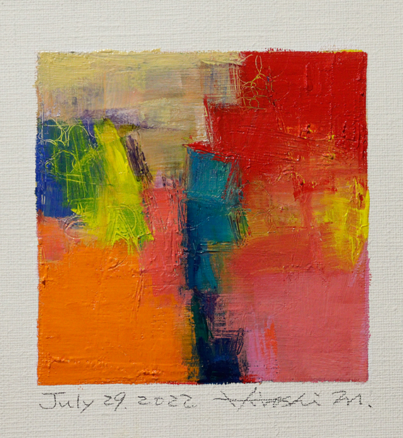hiroshi matsumoto 9x9 paintings