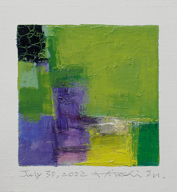hiroshi matsumoto 9x9 paintings