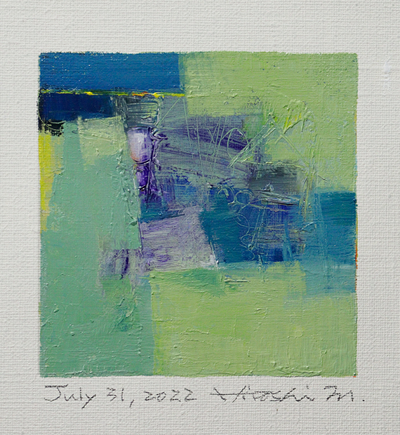 hiroshi matsumoto 9x9 paintings