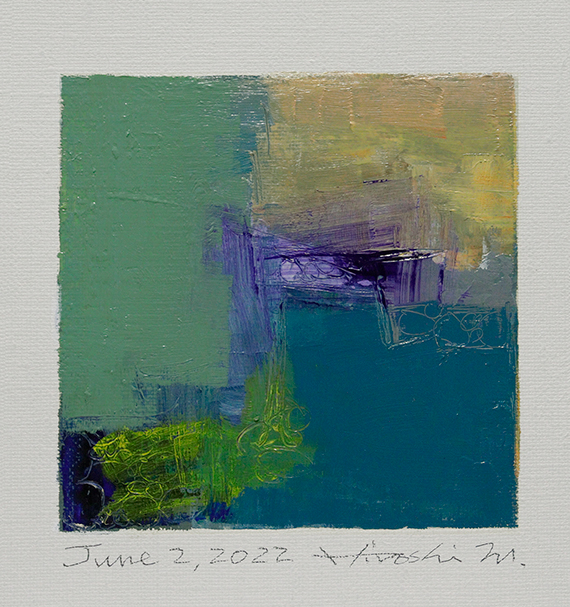 hiroshi matsumoto 9x9 paintings