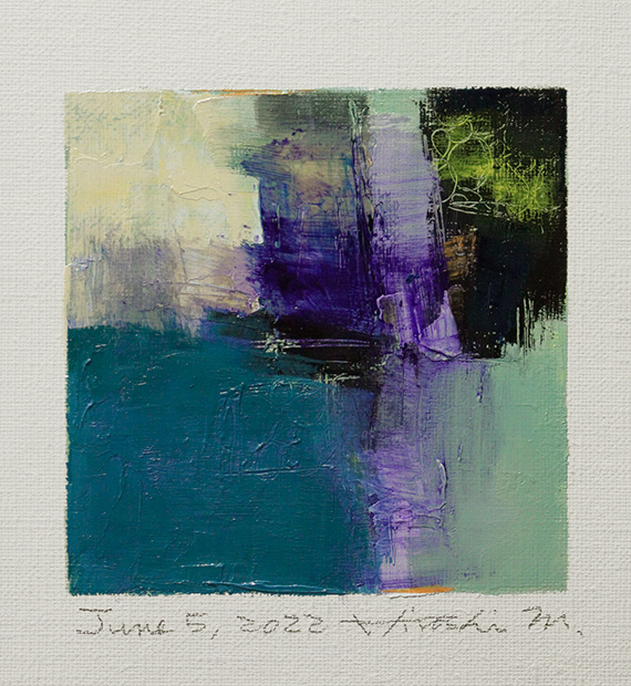 hiroshi matsumoto 9x9 paintings