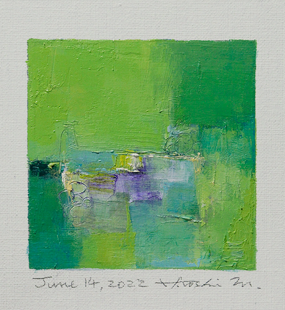 hiroshi matsumoto 9x9 paintings