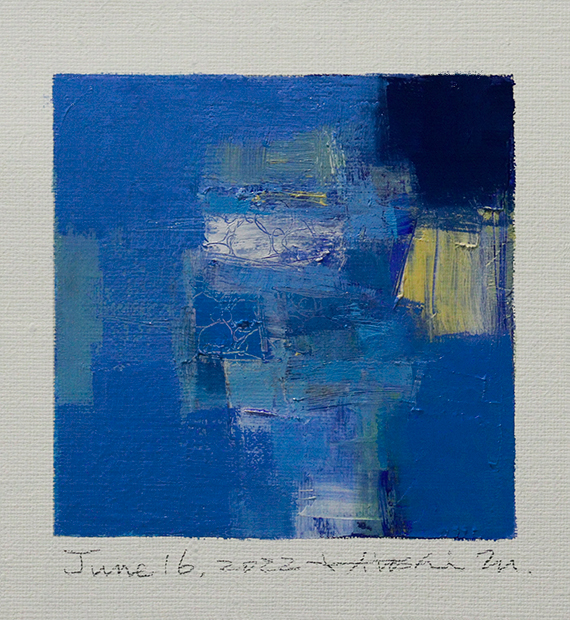 hiroshi matsumoto 9x9 paintings