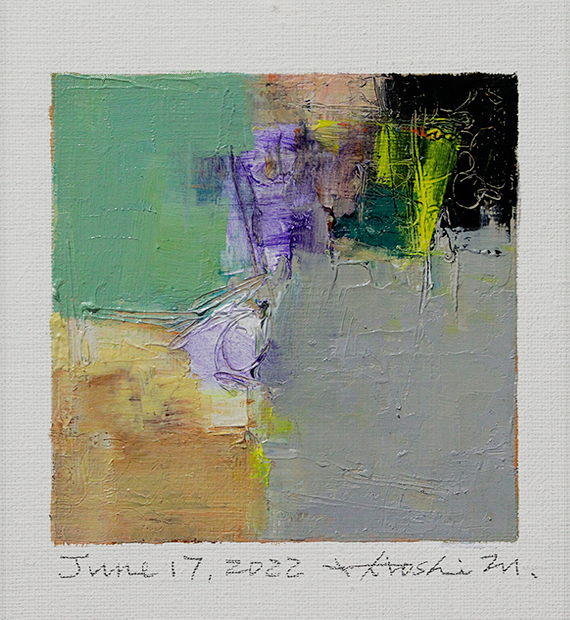 hiroshi matsumoto 9x9 paintings