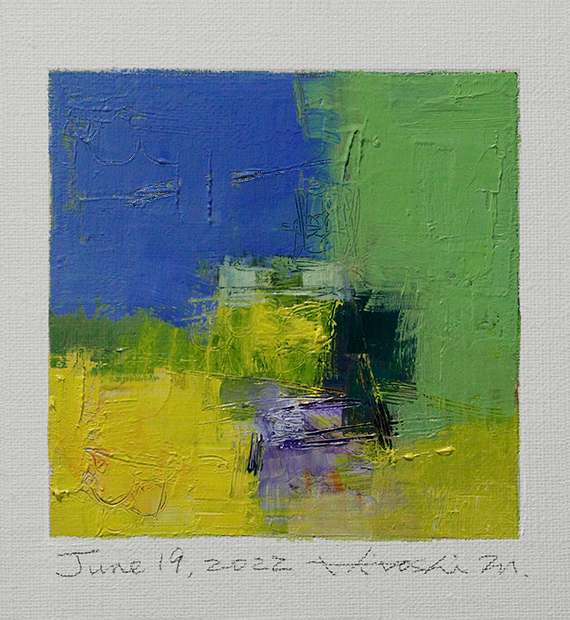 hiroshi matsumoto 9x9 paintings