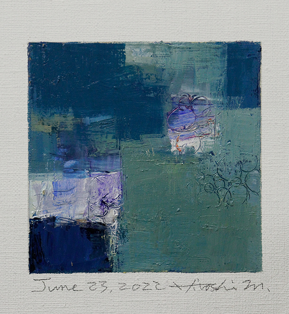 hiroshi matsumoto 9x9 paintings