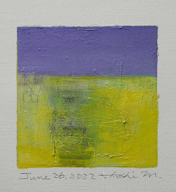 hiroshi matsumoto 9x9 paintings