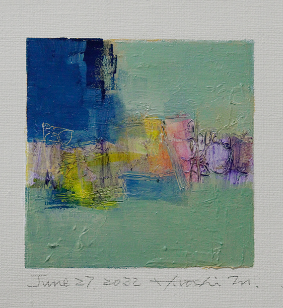 hiroshi matsumoto 9x9 paintings