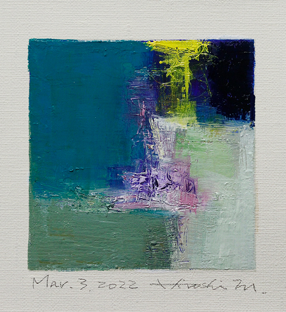 hiroshi matsumoto 9x9 paintings