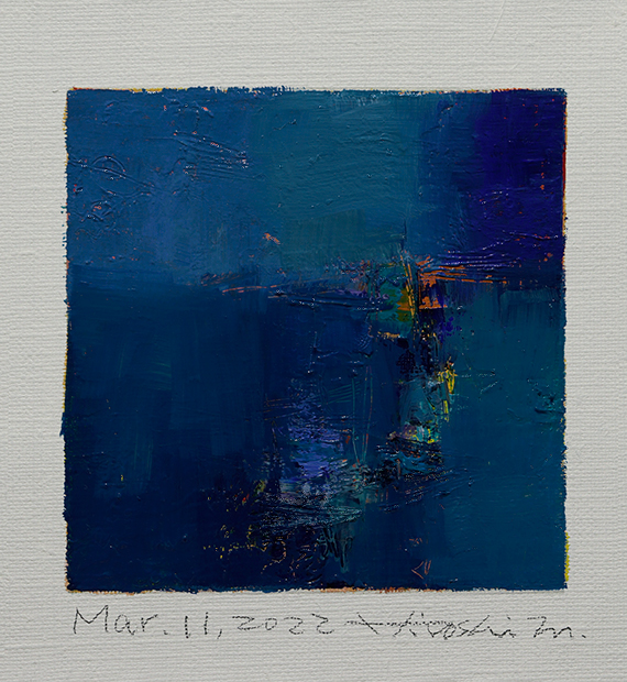 hiroshi matsumoto 9x9 paintings